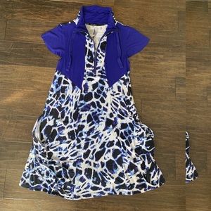 Kensie drapey cap-sleeve dress